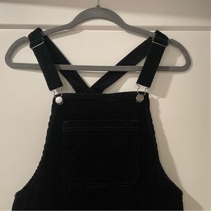 Overall corduroy dress